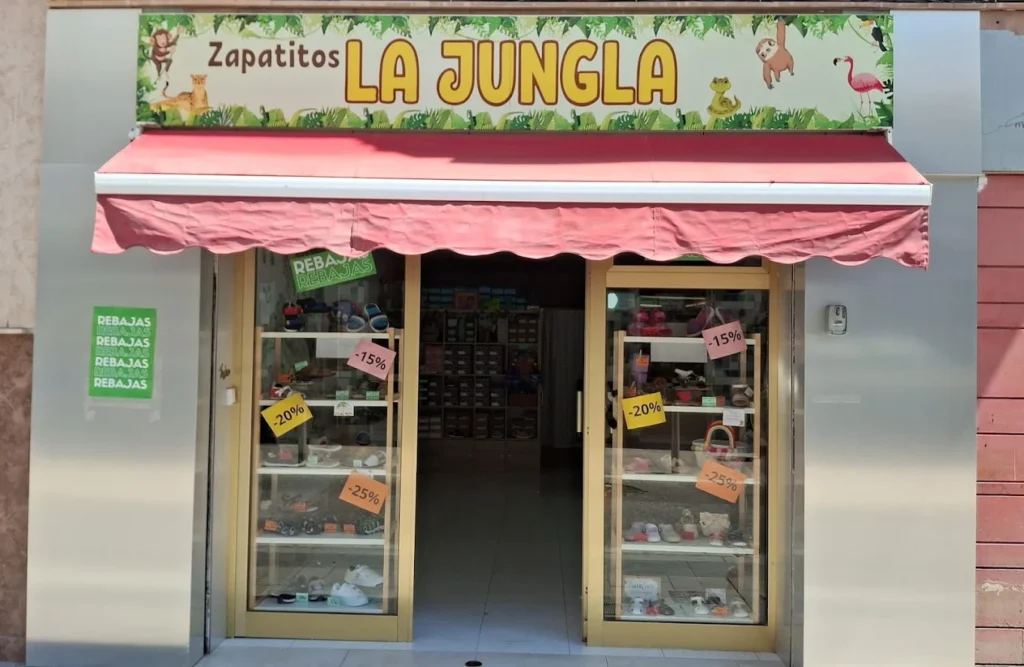 Foto tienda zapatitos la jungla